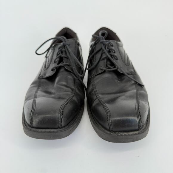Y2K Rockport Mens Leather Oxford Shoes Size 10.5 Comfort Dress Work Minimalist - Picture 3 of 7